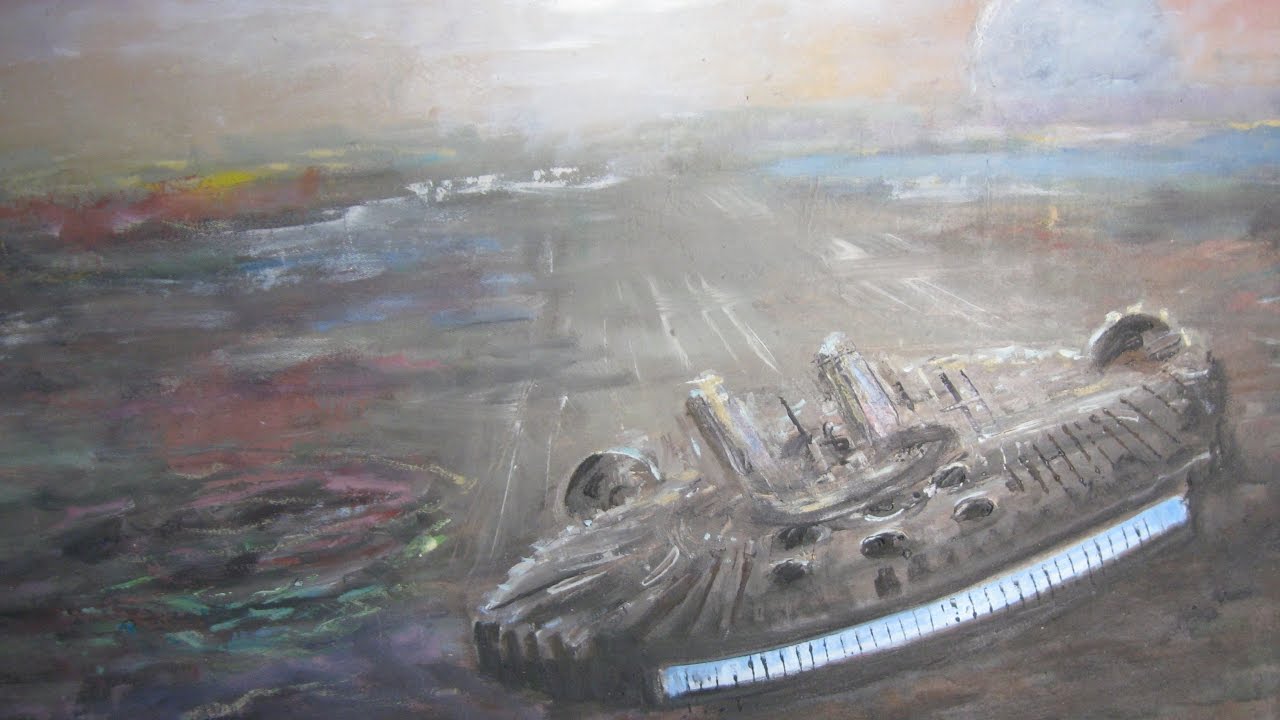 1280x720 Star Wars - Star Wars Oil Painting