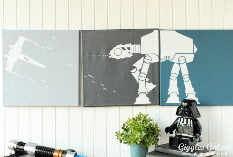 800x541 Diy Star Wars Canvas Wall Art - Star Wars Painting Art