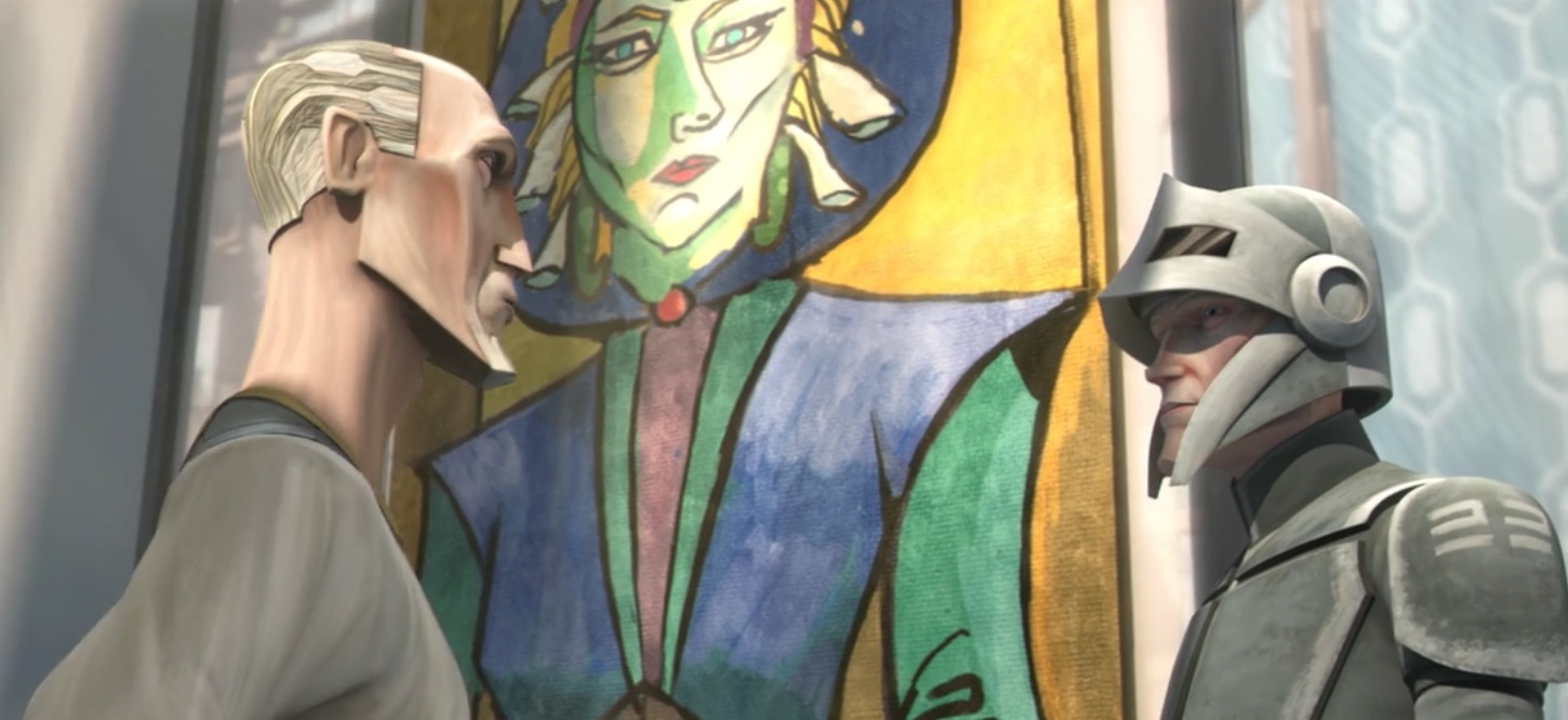 1450x666 Intrigued By Mandalorian Art Star Wars Maven - Star Wars Painting Art