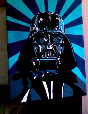 370x480 Starwars Pop Art By Natalee2 - Star Wars Painting Art