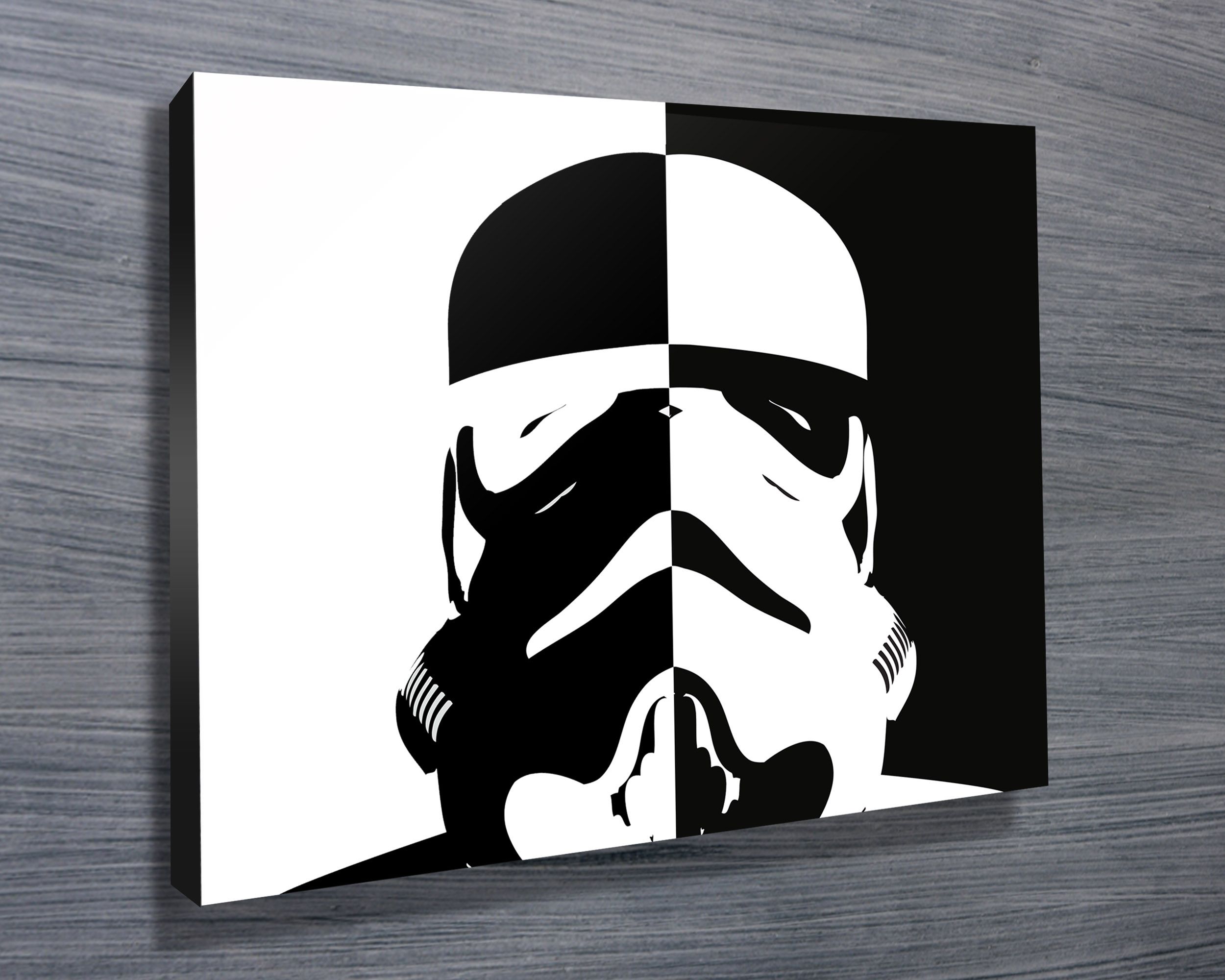 2500x2000 Stormtrooper Pop Art Triptych Star Wars Art - Star Wars Pop Art Painting