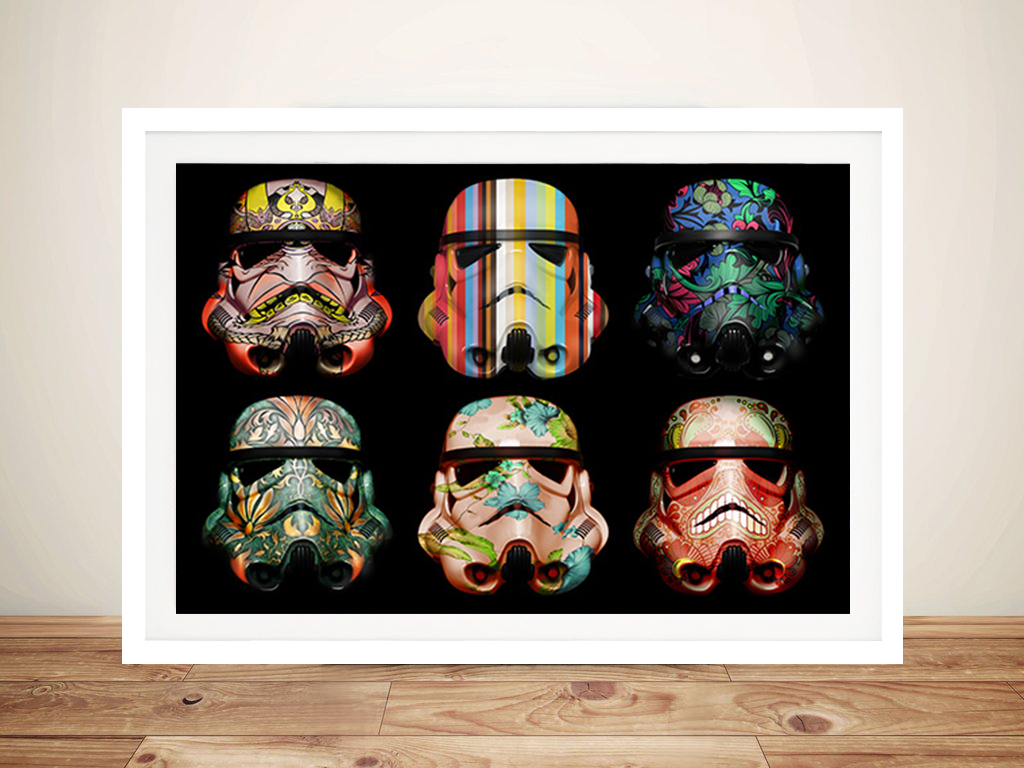 1024x768 Warhol Style Star Wars Stormtrooper Pop Art Prints On Canvas - Star Wars Pop Art Painting