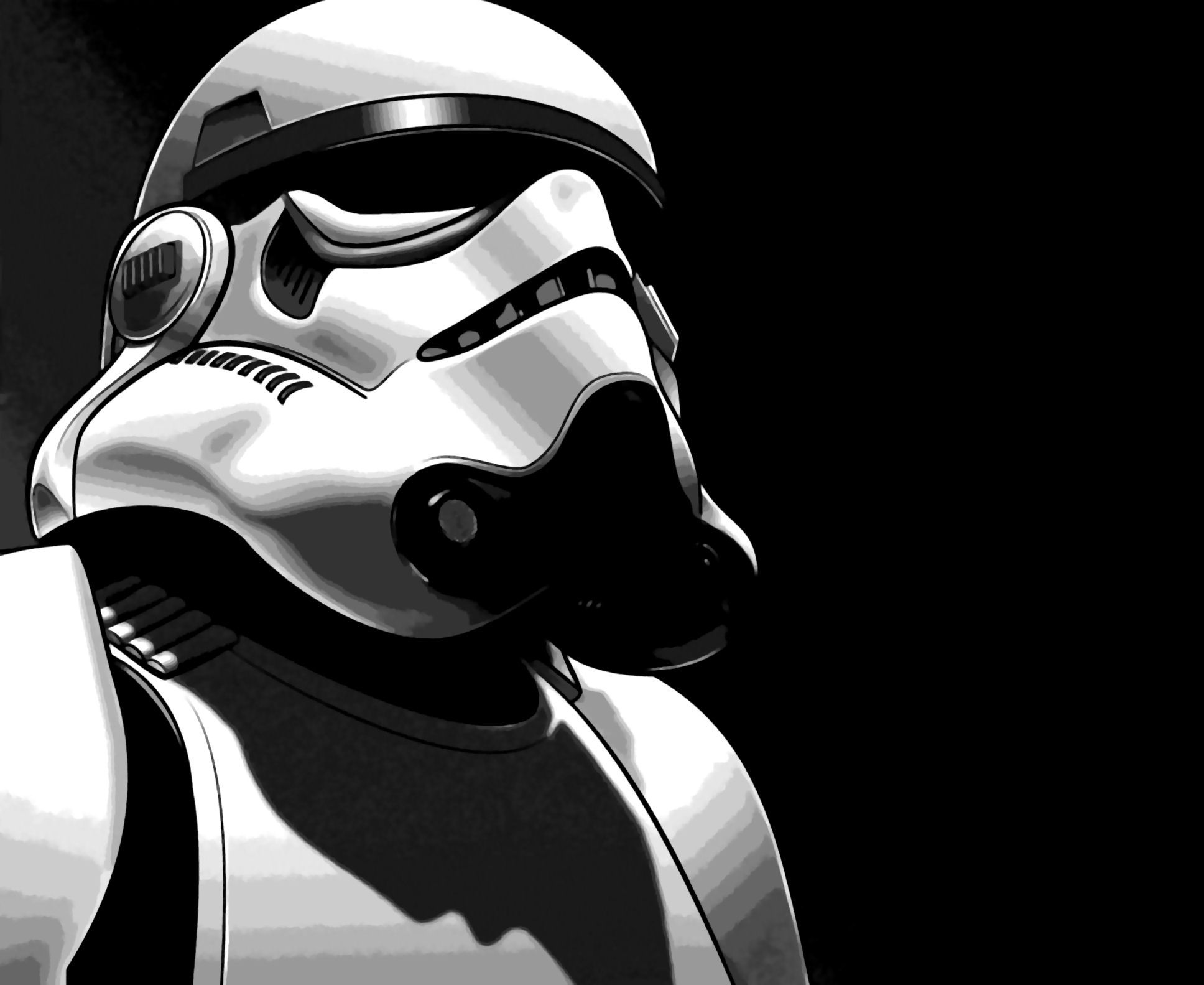 1936x1583 Awesome Star Wars Storm Trooper Pop Art Paint By Number Kit - Star Wars Pop Art Painting