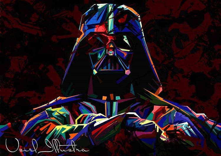 750x530 Darth Vader Pop Art 2015 - Star Wars Pop Art Painting