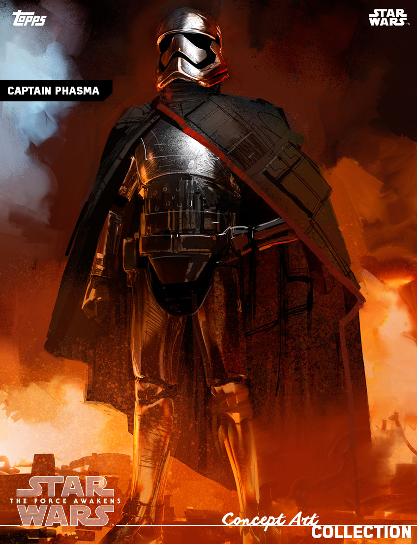 848x1105 There's Been An Awakening In Star Wars Card Trader - Star Wars The Force Awakens Painting