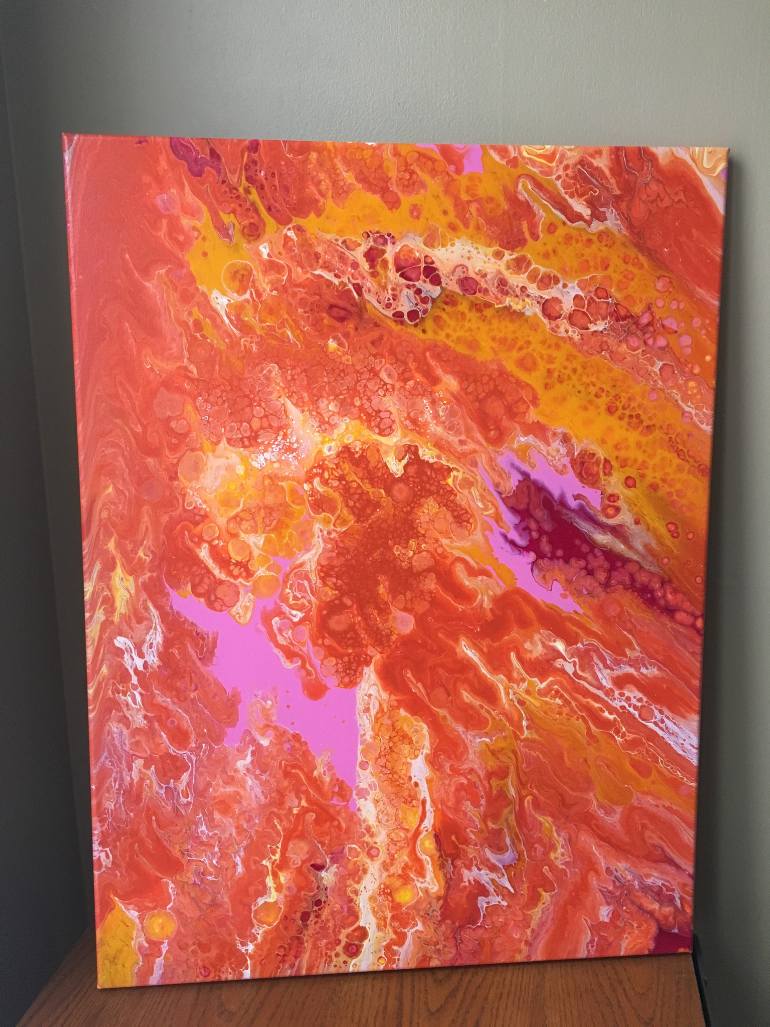 770x1027 Saatchi Art Starburst Painting By Emily Meder - Starburst Painting