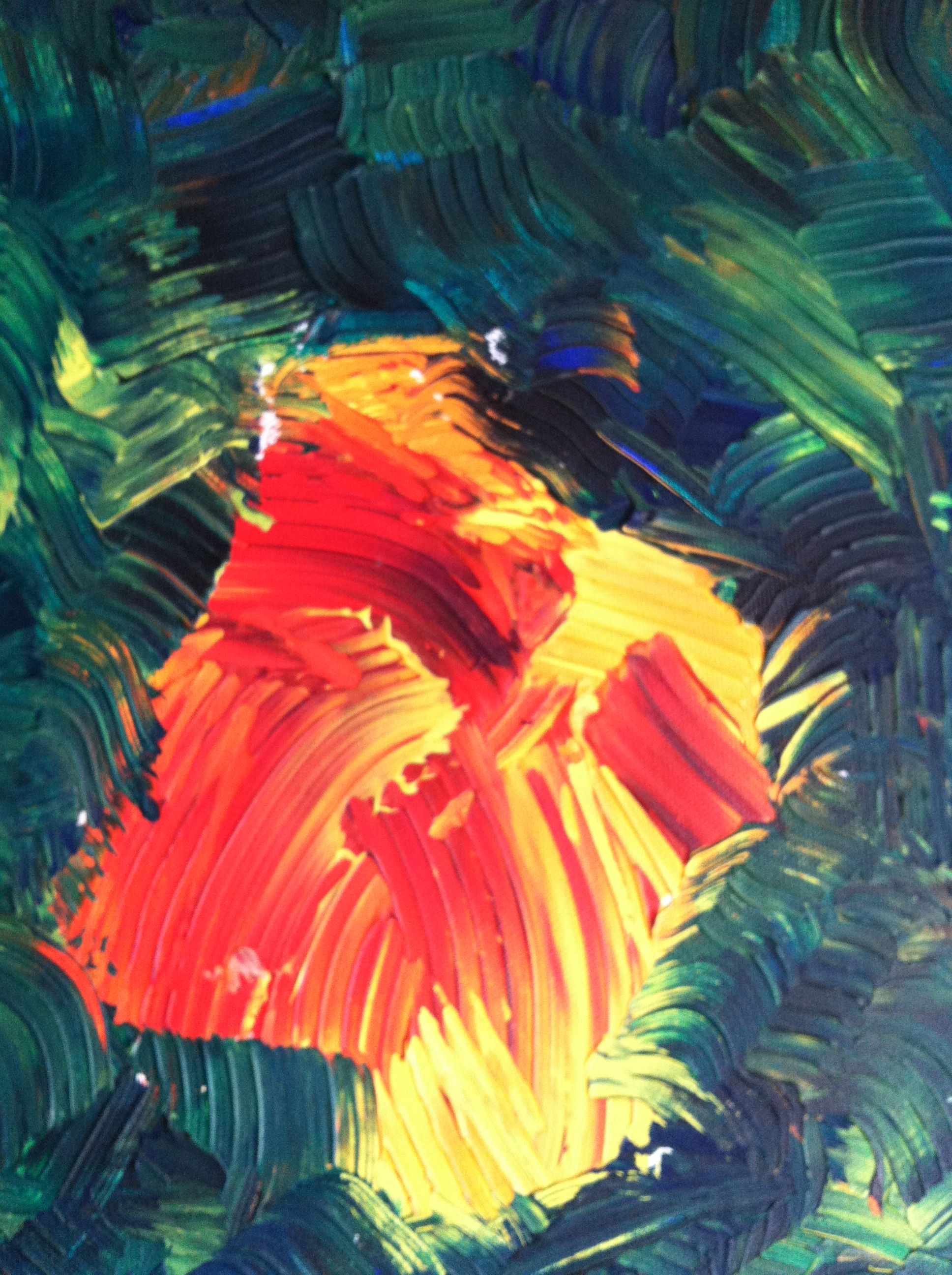 1936x2592 Starburst Painting By Lindaw Art Gallery Lindaw Art Gallery - Starburst Painting