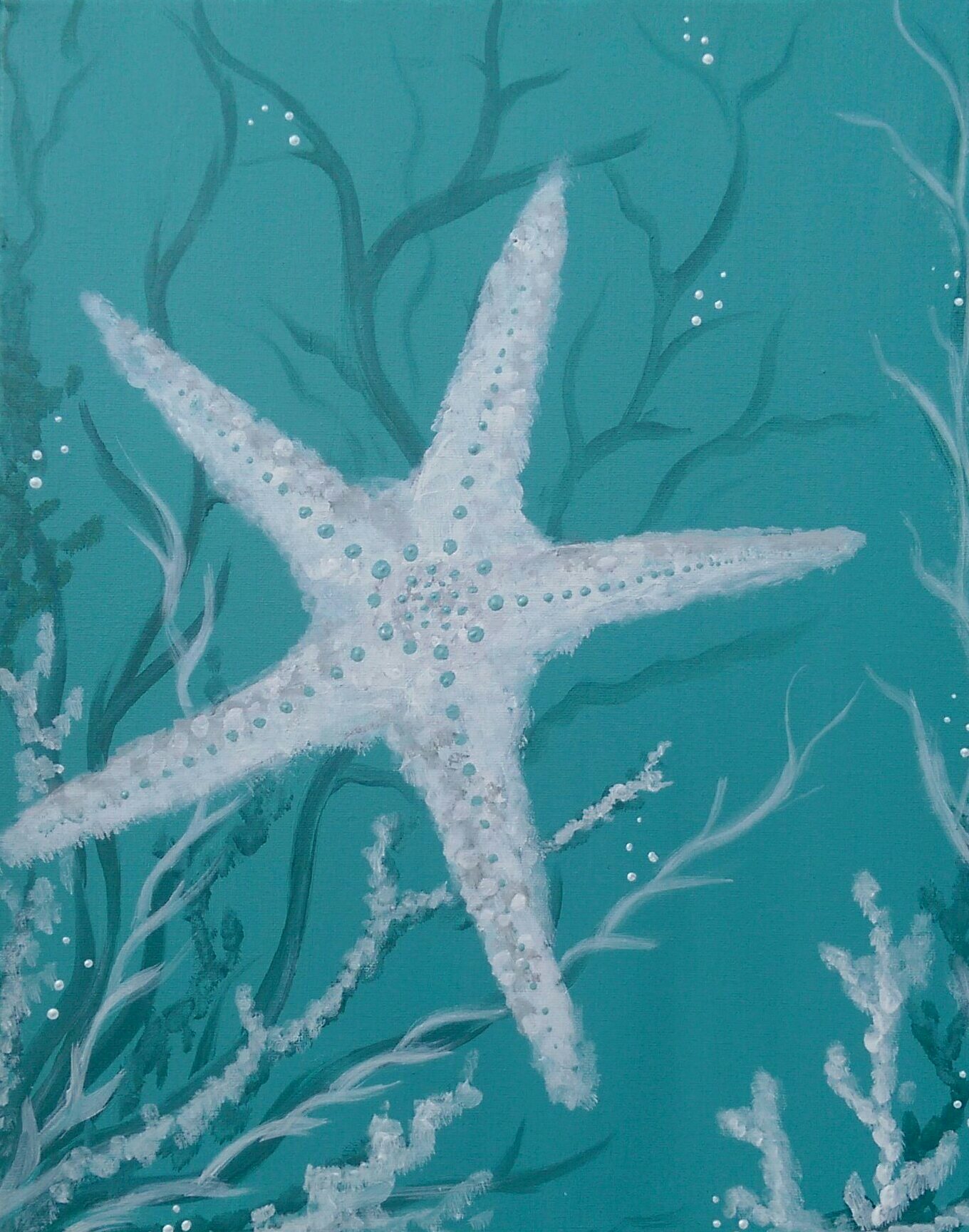 1360x1728 Bella 052618 Paint Nite Event - Starfish Painting