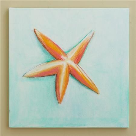 Starfish Painting Canvas at PaintingValley.com | Explore collection of ...