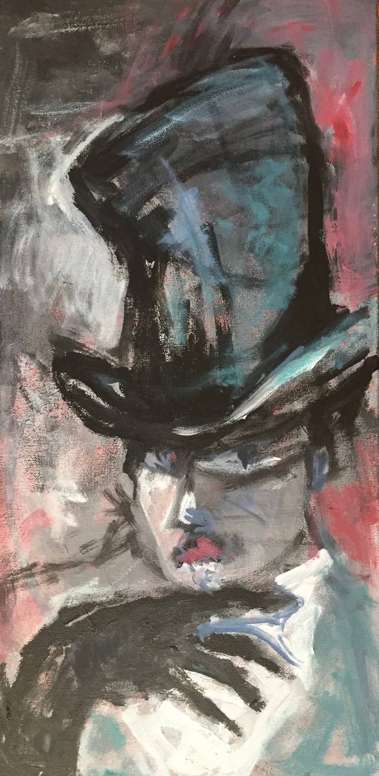 770x1577 Saatchi Art Himher Painting By Hilda Stark - Stark Painting