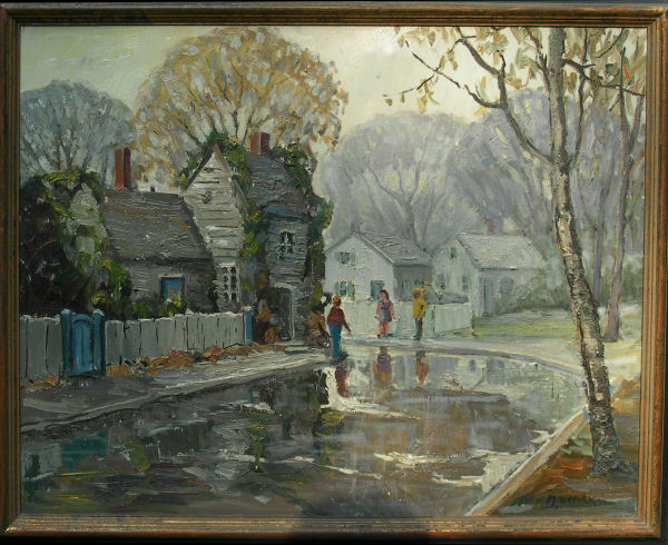 600x490 Dr. Tom Folk's Mel Stark And Pennsylvanian Impressionsim Art Gallery - Stark Painting