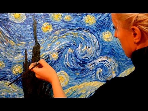 480x360 Oil Painting Lesson Learning To Paint As Van - Starlight Painting