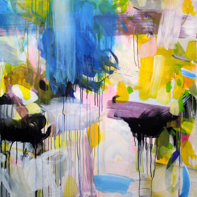 770x770 Saatchi Art Artist Cristina B Acrylic 2013 Painting Eclectic - Starlight Painting