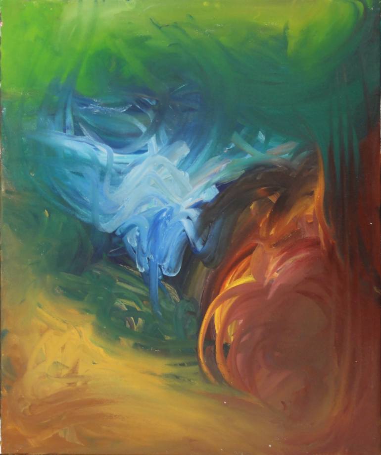 770x918 Saatchi Art Starlight Painting By Diana Gibson - Starlight Painting