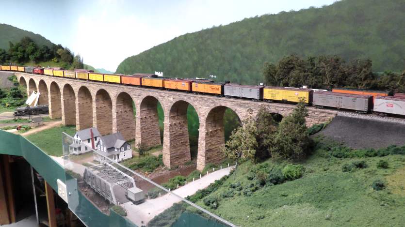 835x469 Railroad Line Forums - Starrucca Viaduct Painting