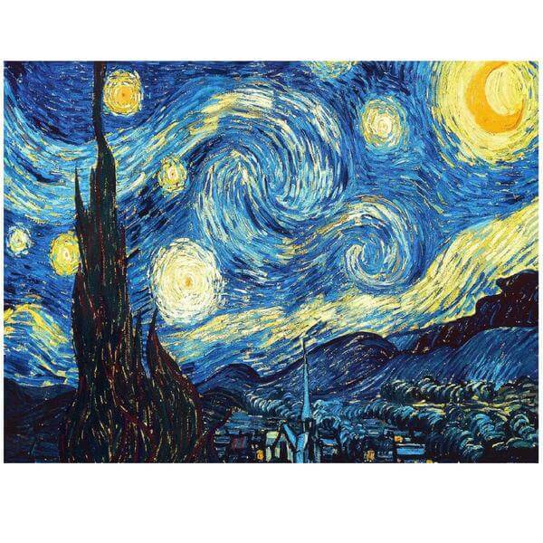 600x600 Starry Night - Starry Night Painting