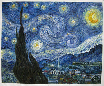 363x300 Starry Night Van Gogh Reproduction For Sale Van Gogh Studio - Starry Night Painting
