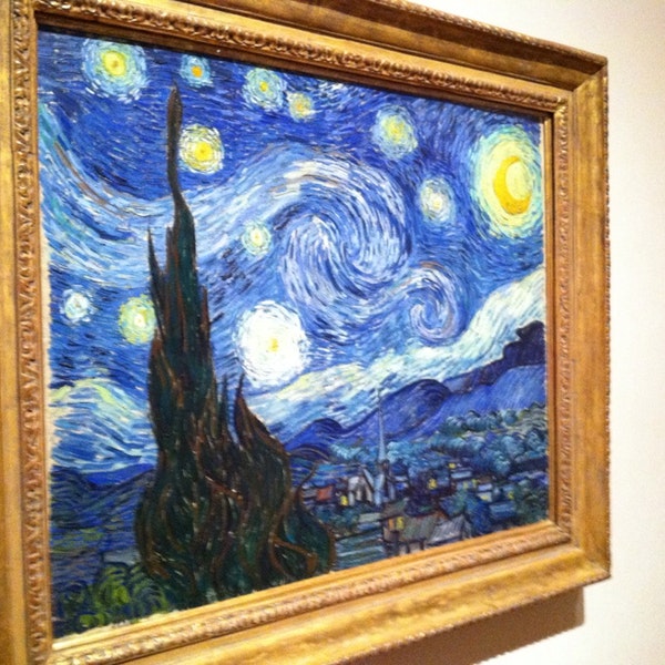 600x600 Moma Starry Night By Vincent Van Gogh - Starry Night Painting Location