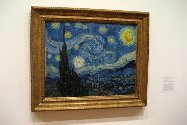 750x500 Starry Night, An Iconic Piece Of Post Impressionism By Van Gogh - Starry Night Painting Location