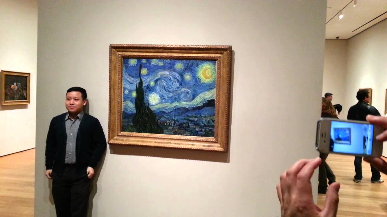 1280x720 Starry Night Painting Museum - Starry Night Painting Location