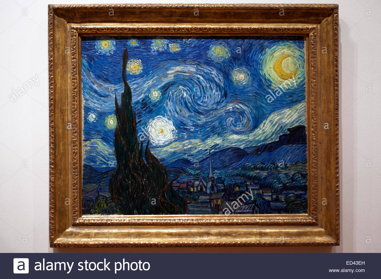 1300x953 Starry Night By Van Gogh - Starry Night Painting Location