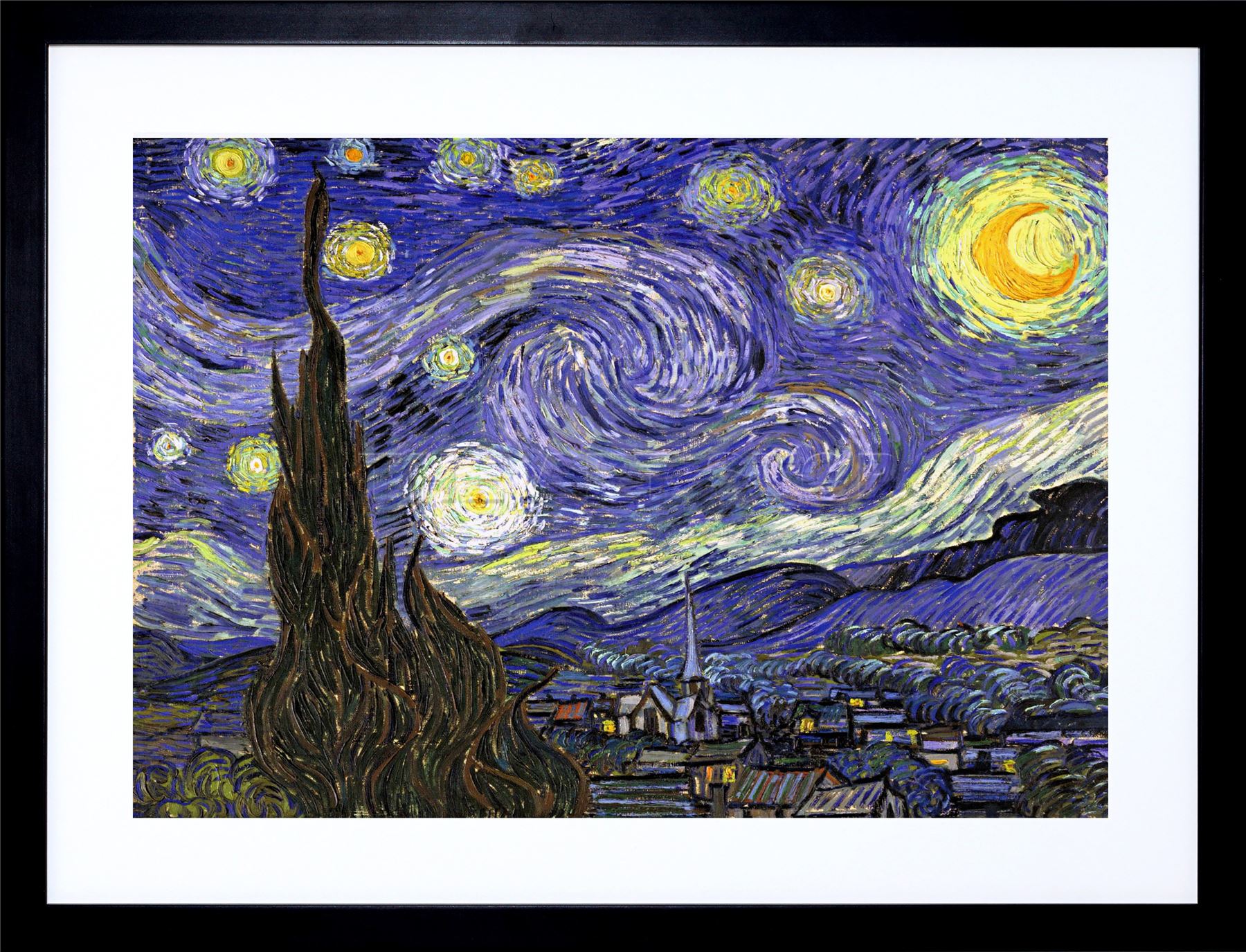 Starry night описание картины - 95 фото