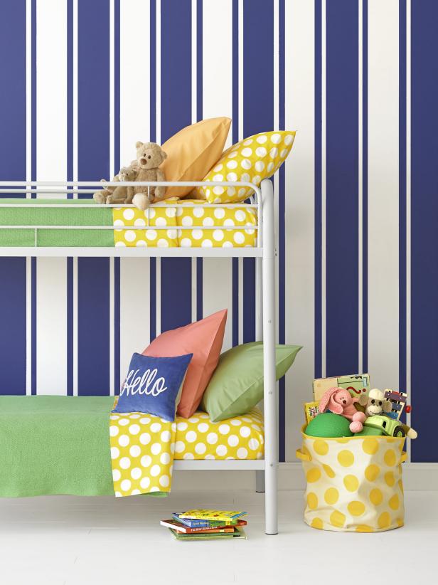 616x822 5 Ways To Paint Stripes On Walls Hgtv - Stars And Stripes Painting