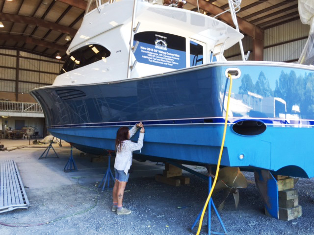 640x480 Emerald Coast Yacht Refinishing Panama City Amp Destin Boat - Stars And Stripes Painting