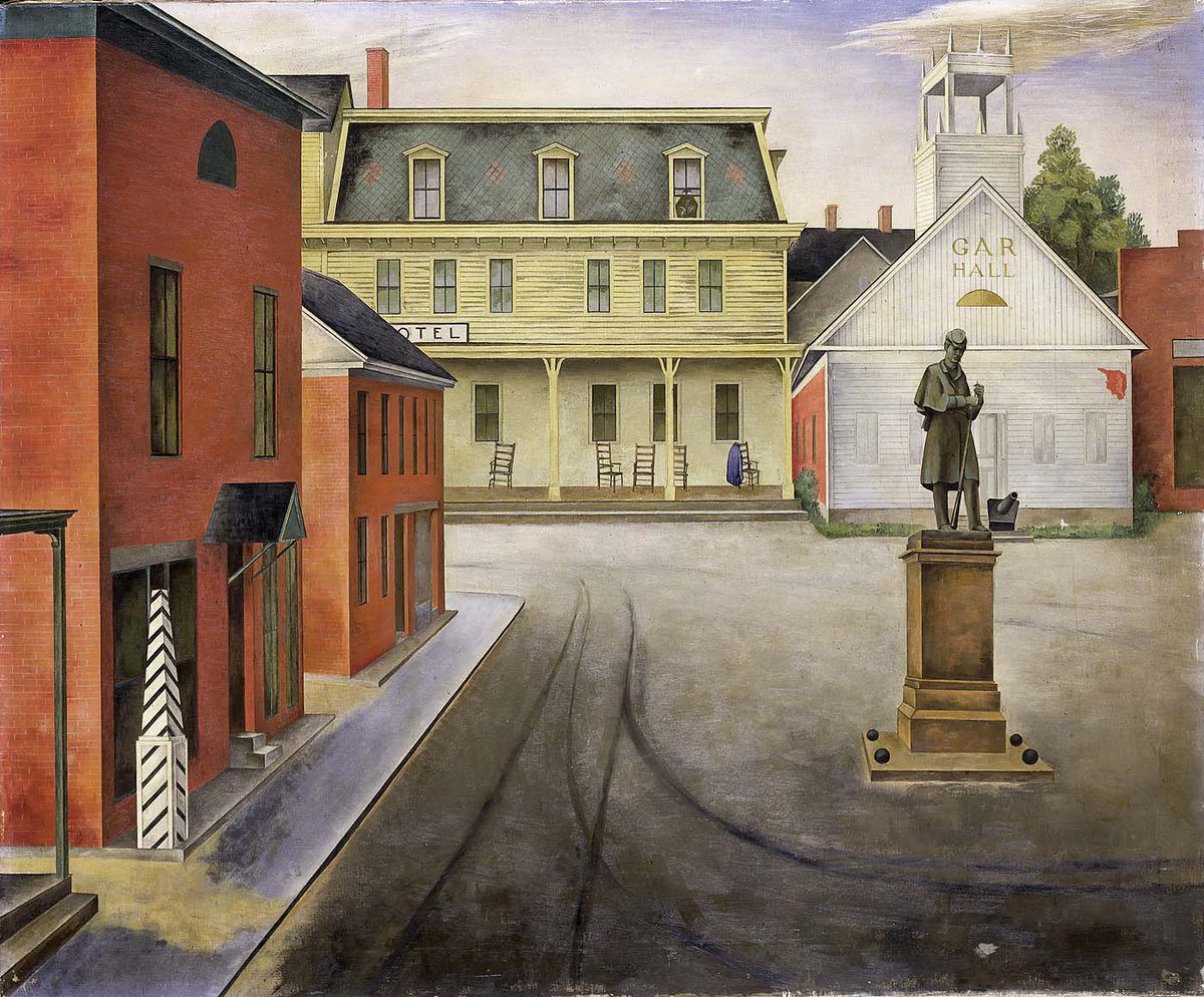 1200x994 Americanart On Twitter This Is Stars Hollow. You Take Three Left - Stars Hollow Painting