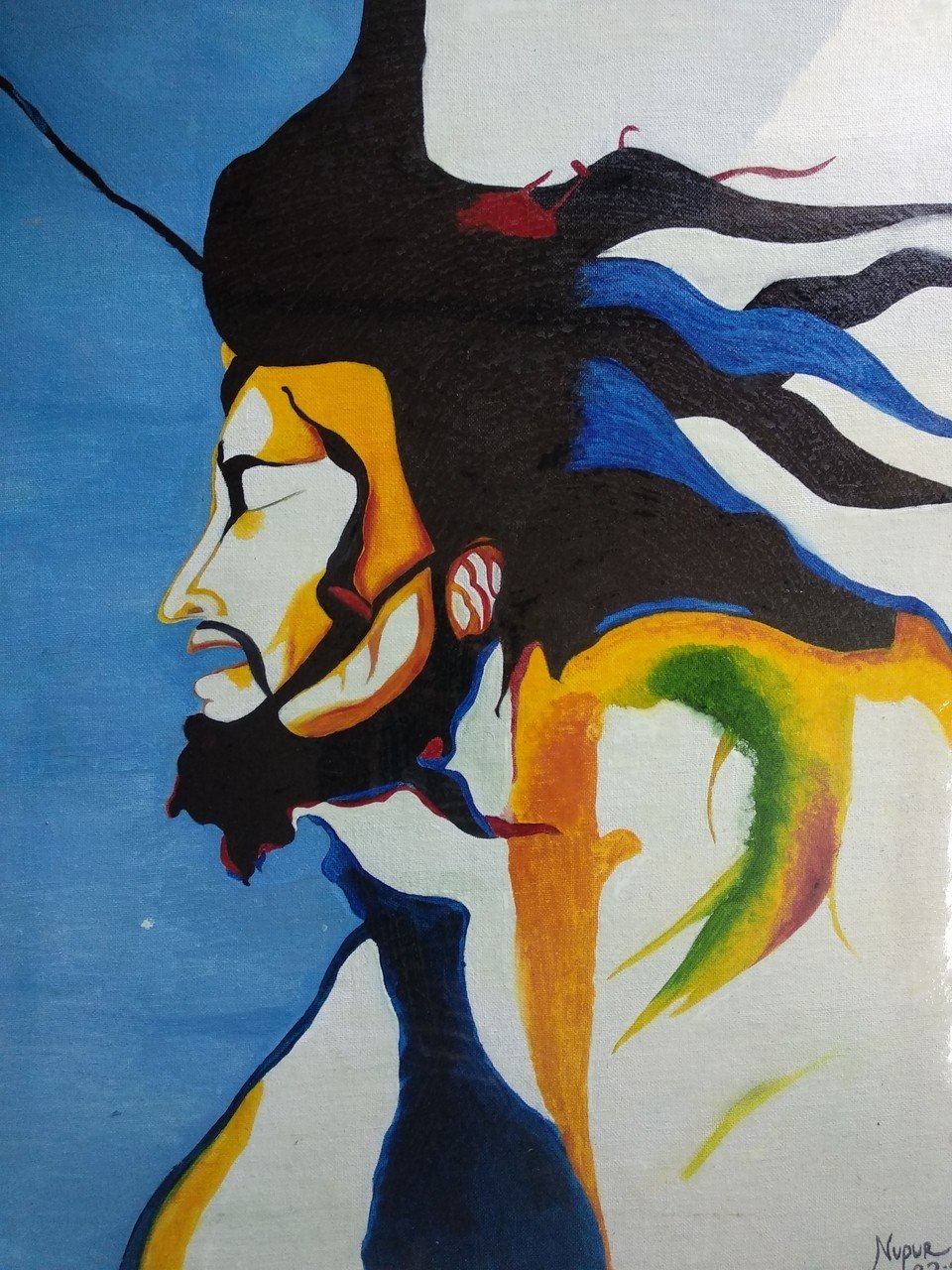 960x1280 Buy Peace State Of Mind Handmade Painting By Nupur Solanki. Code - State Painting