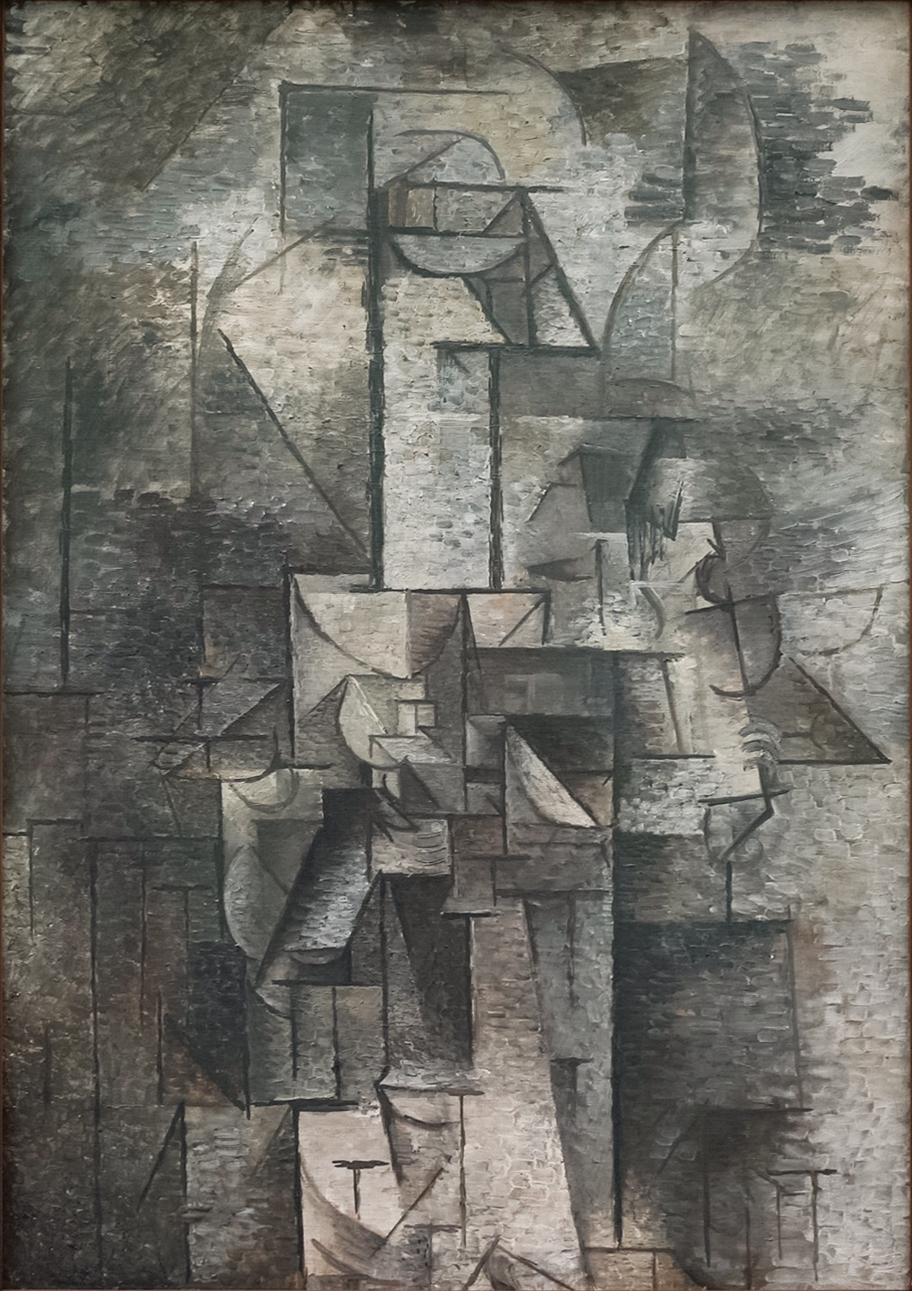 1018x1442 Filepablo Picasso, 1911, La Femme Au Violon, Oil On Canvas - State Painting