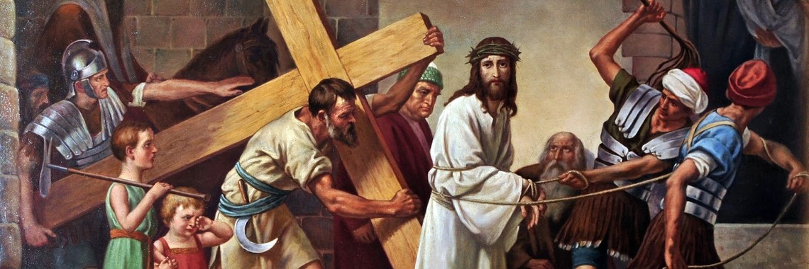 1140x380 Stations Of The Cross St. Thomas Aquinas Catholic Church - Stations Of The Cross Painting