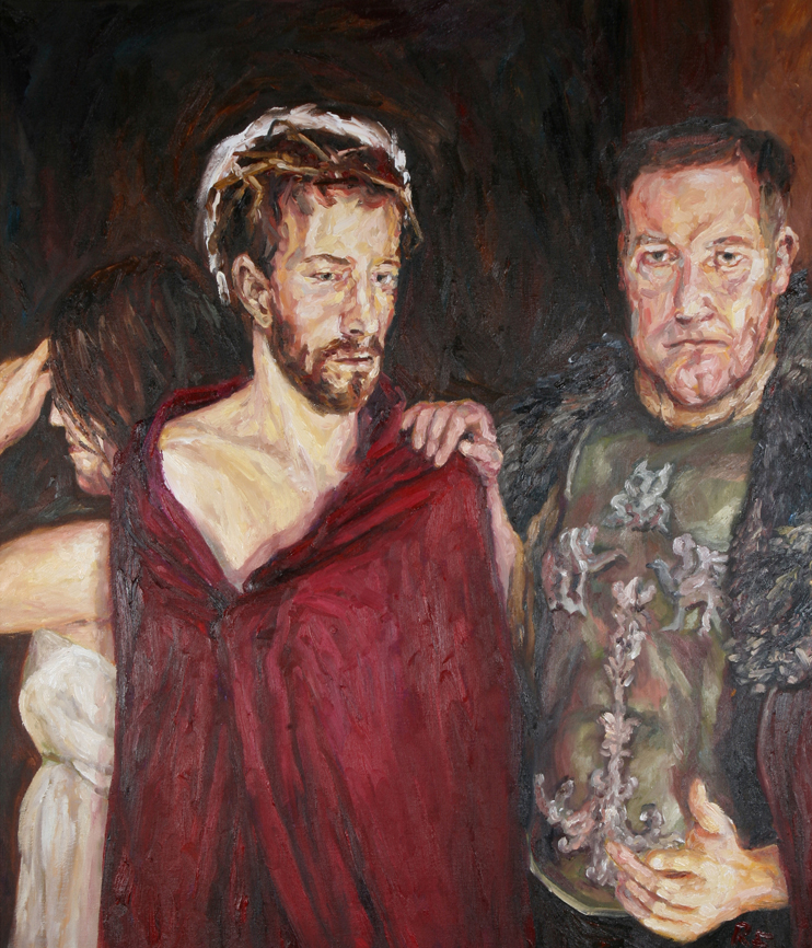 742x866 Rob Floyd Fine Art - Stations Of The Cross Painting