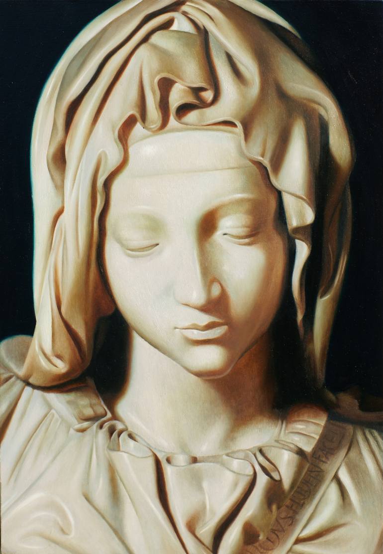 770x1112 Saatchi Art Statue Painting By Seunghwan Kim - Statue Painting