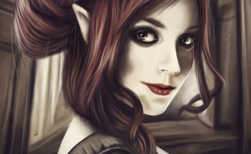 800x491 Steampunk Girl By Lukecfc On Painting For Home - Steampunk Girl Painting