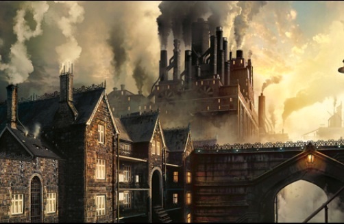 502x328 Nationstates View Topic - Steampunk Painting City