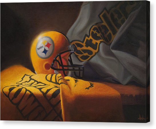 546x450 Pittsburgh Steelers Canvas Prints Fine Art America - Steelers Canvas Painting