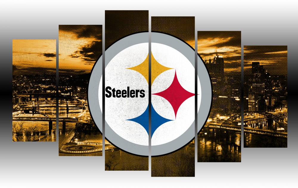 1000x630 Pittsburgh Steelers Wall Art Canvas Prints Geek Paintings - Steelers Canvas Painting