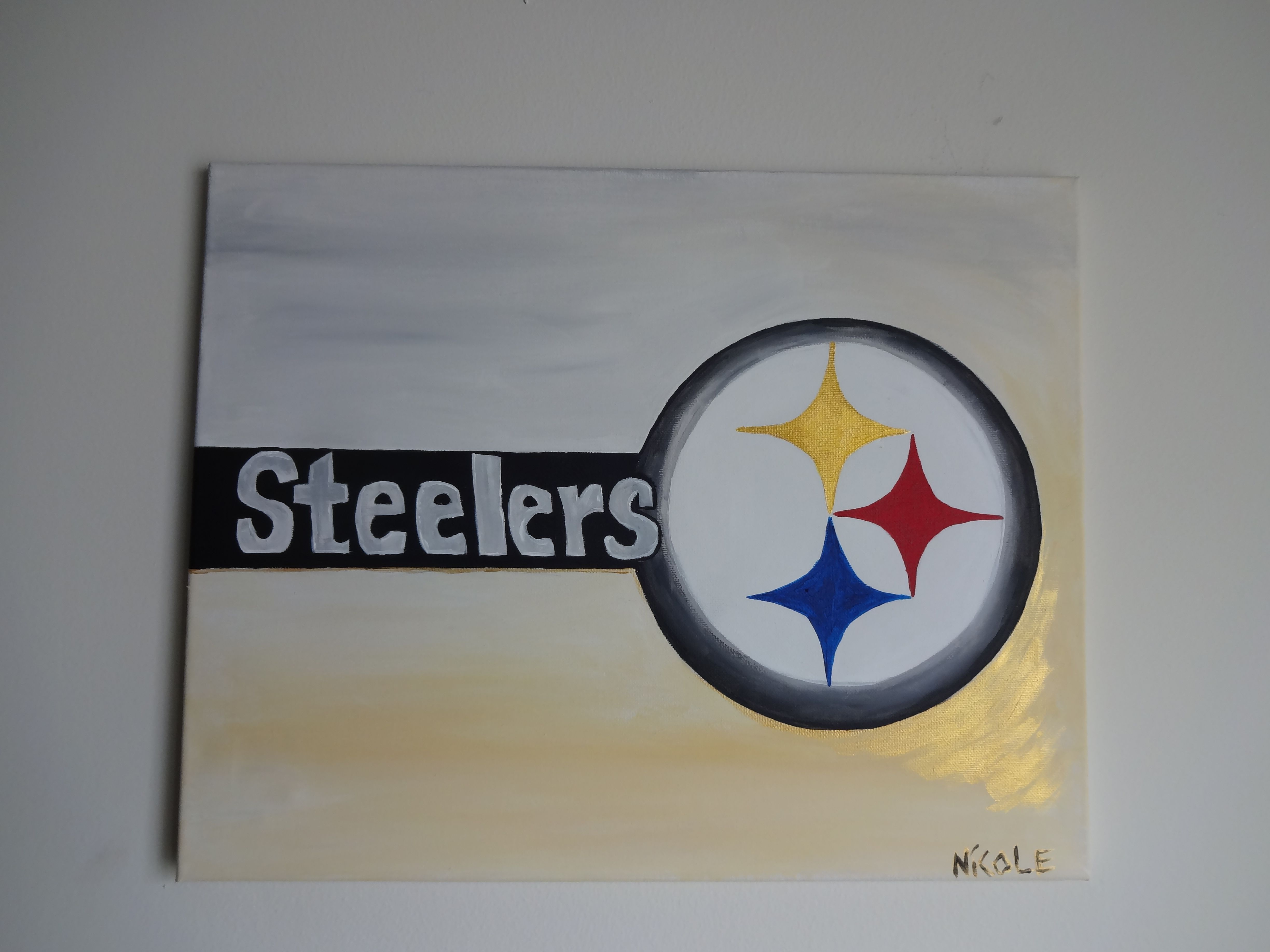 4896x3672 Canvas - Steelers Canvas Painting