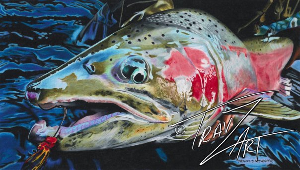604x343 Goliath - Steelhead Painting