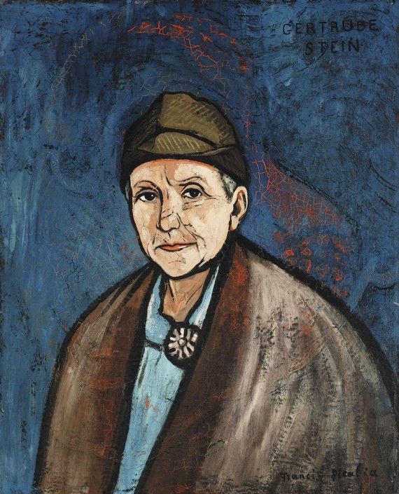 570x705 Gertrude Stein Painting Chics Type - Stein Painting