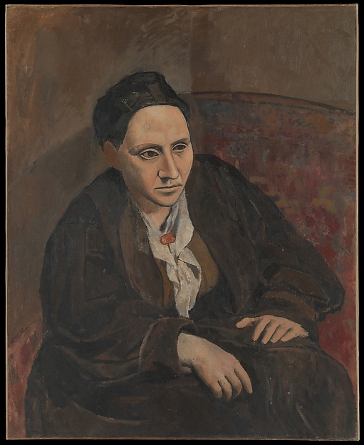 511x625 Pablo Picasso Gertrude Stein The Met - Stein Painting