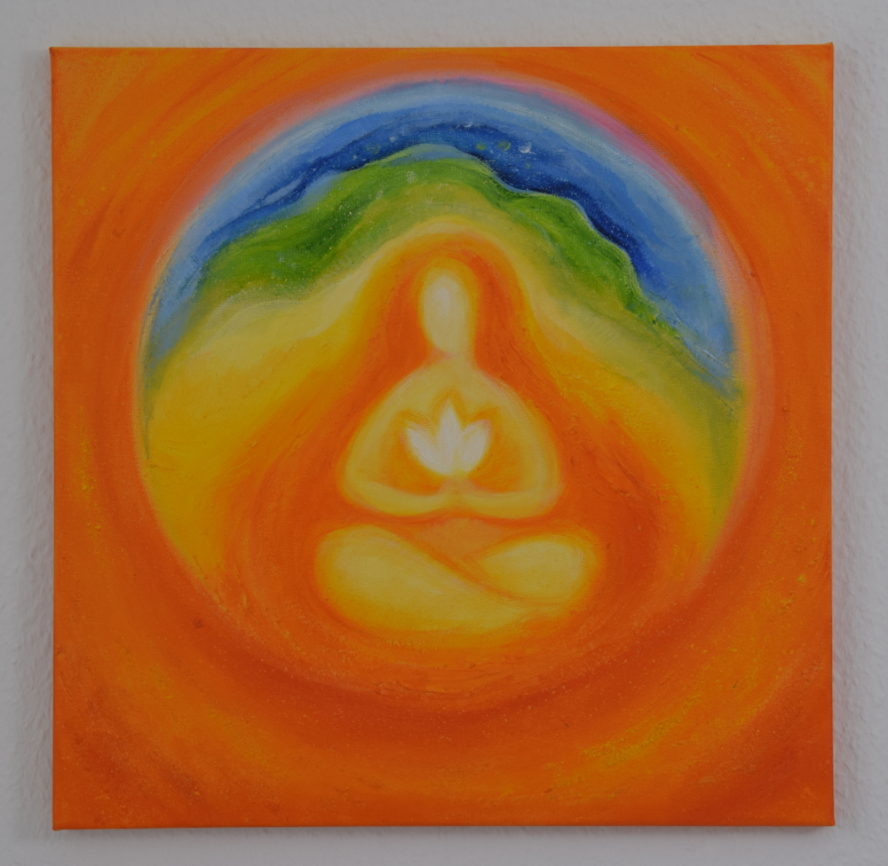 1000x976 Spiritual Painting The Inner Harmony - Steiner Painting