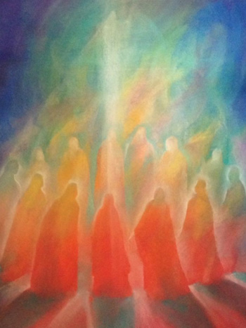 350x467 Distance Education - Steiner Painting