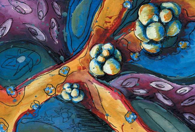 650x441 Stunning Stem Cells Artwork For Sale On Fine Art Prints - Stem Painting