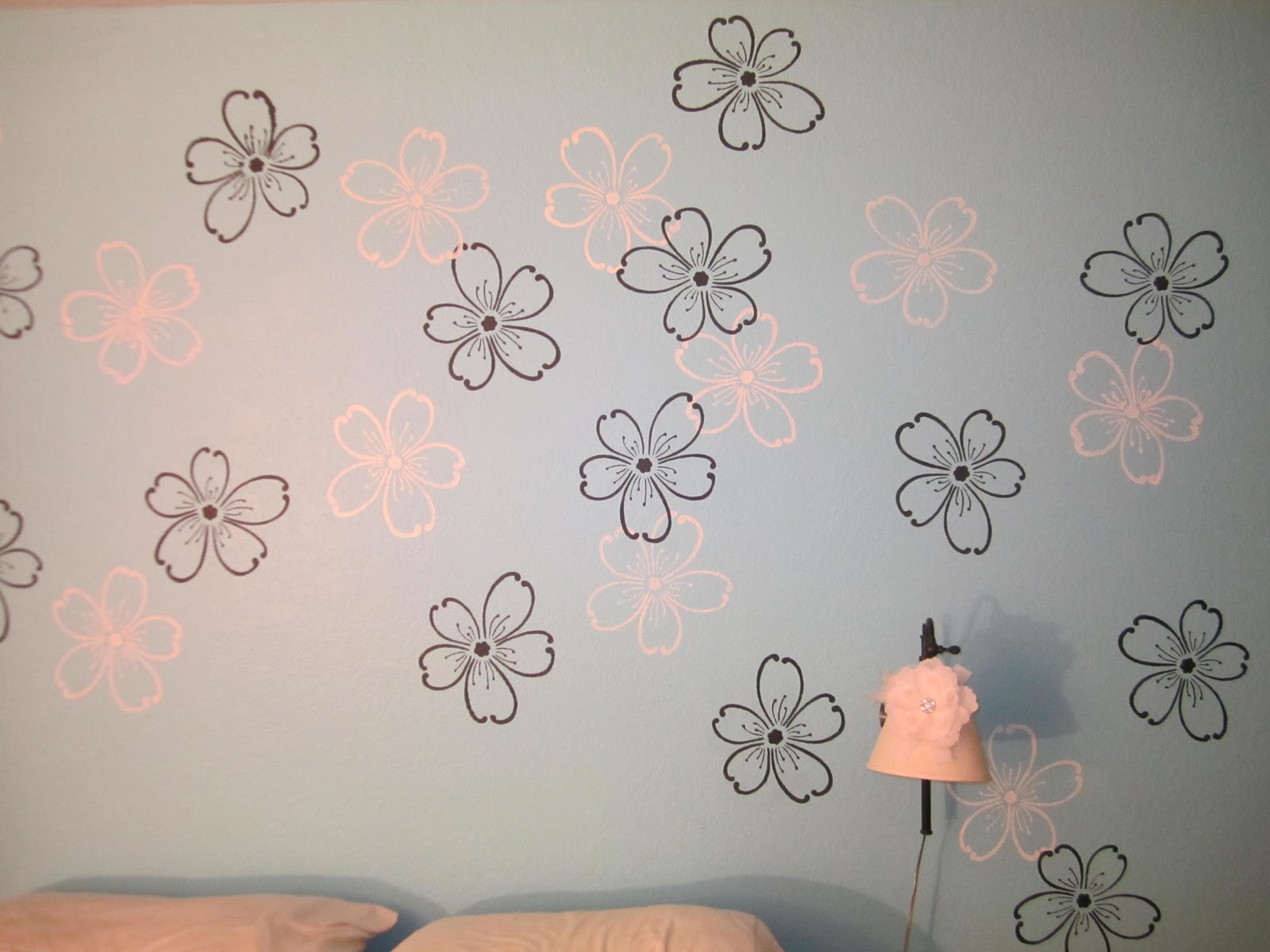 Simple Stencil Designs For Wall Painting