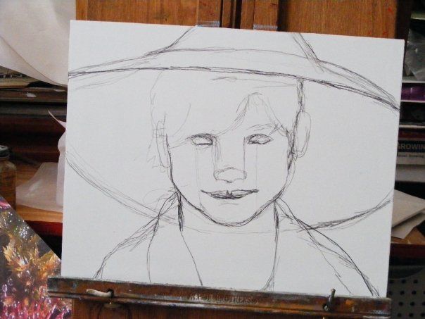 604x453 Traditional Portrait Painting Step By Step 7 Steps (With Pictures) - Step By Step Painting