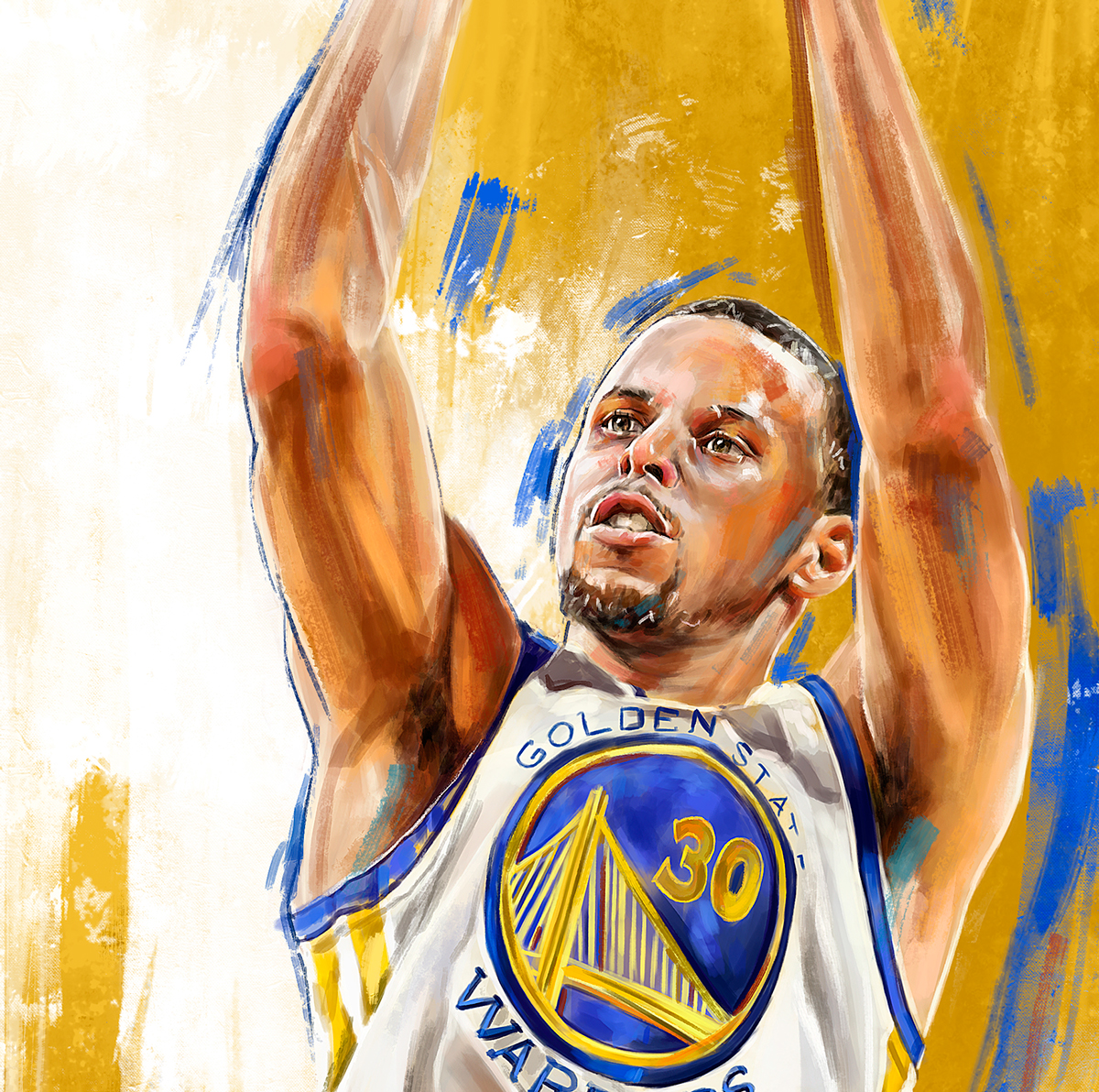 Stephen Curry Painting at Explore collection of