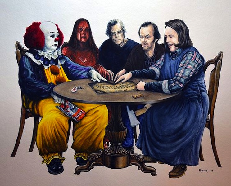 744x600 Stephen King Horror Painting Quiz - Stephen King Painting