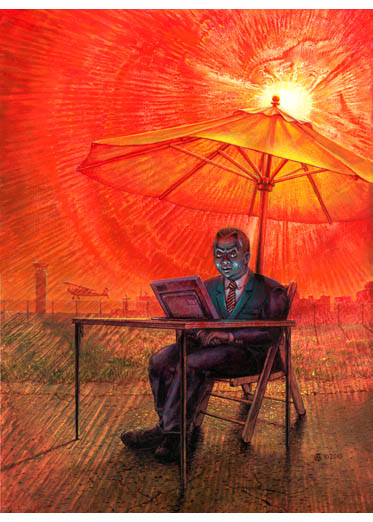 373x522 Stephen King Illos The Imagination Aperture Of Alan M. Clark - Stephen King Painting